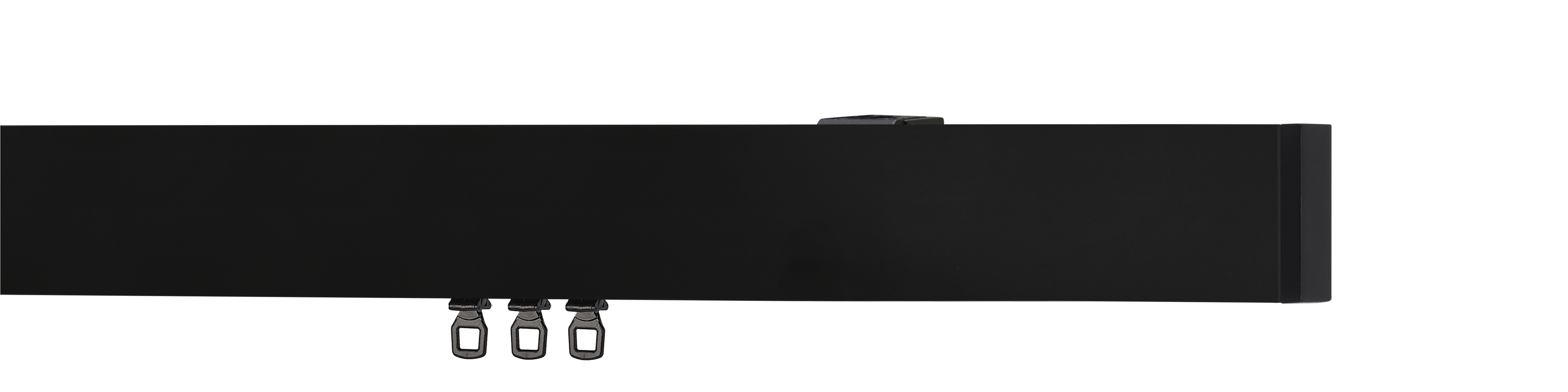 Büsche TECDOR 40x17 mm Deckenmontage 11 in Farbe 157 schwarz matt
