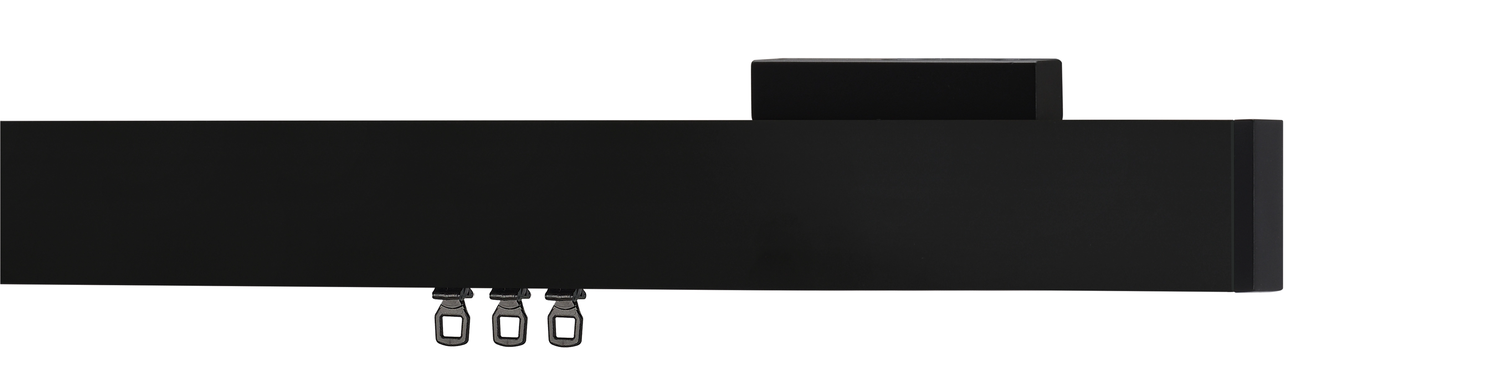 Büsche TECDOR 40x17 mm Deckenmontage 12 in Farbe 157 schwarz matt