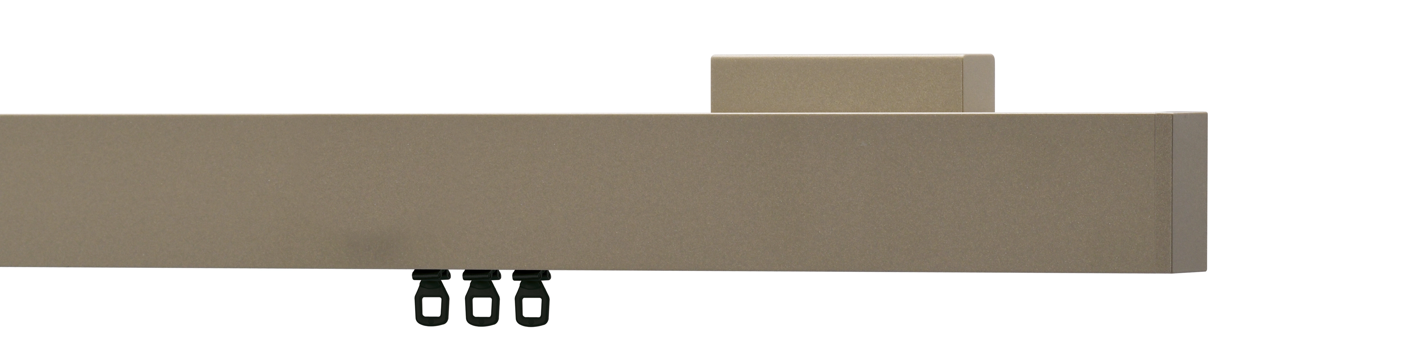 Büsche TECDOR 40x17 mm Deckenmontage 12 in Farbe 450 palladium matt