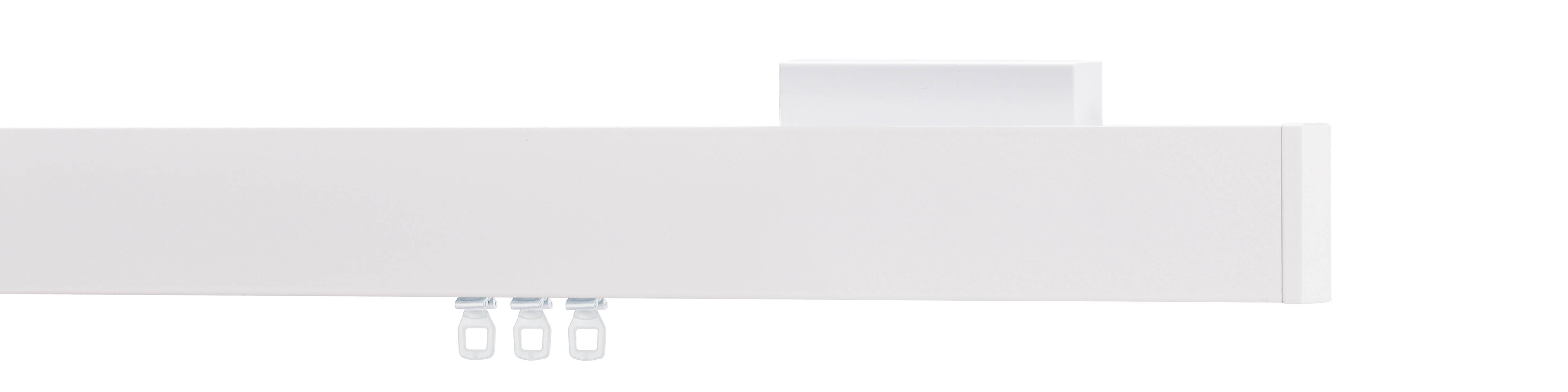 Büsche TECDOR 40x17 mm Deckenmontage 12 in Farbe 48 weiß matt