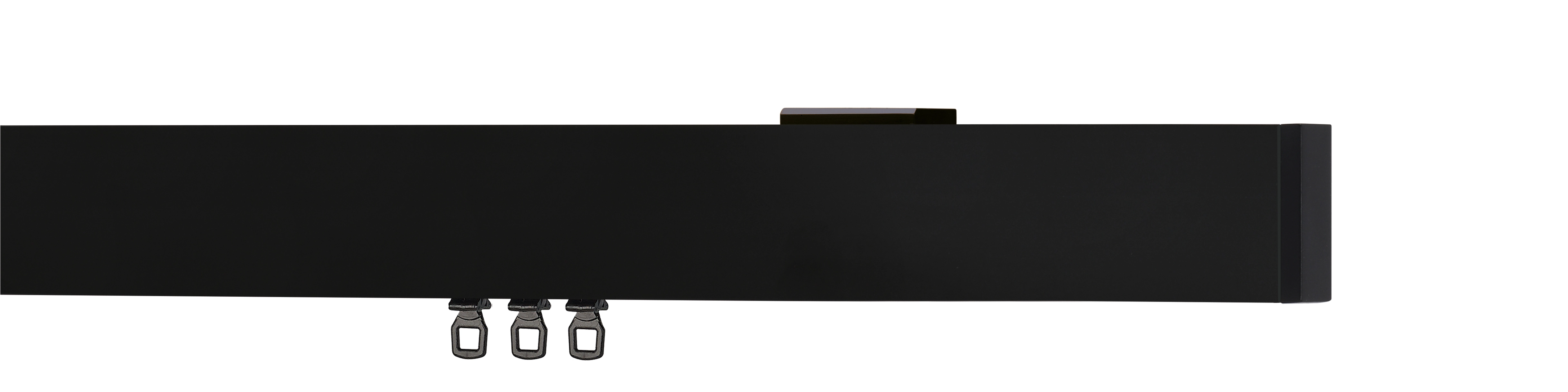 Büsche TECDOR 40x17 mm Deckenmontage 14 in Farbe 157 schwarz matt