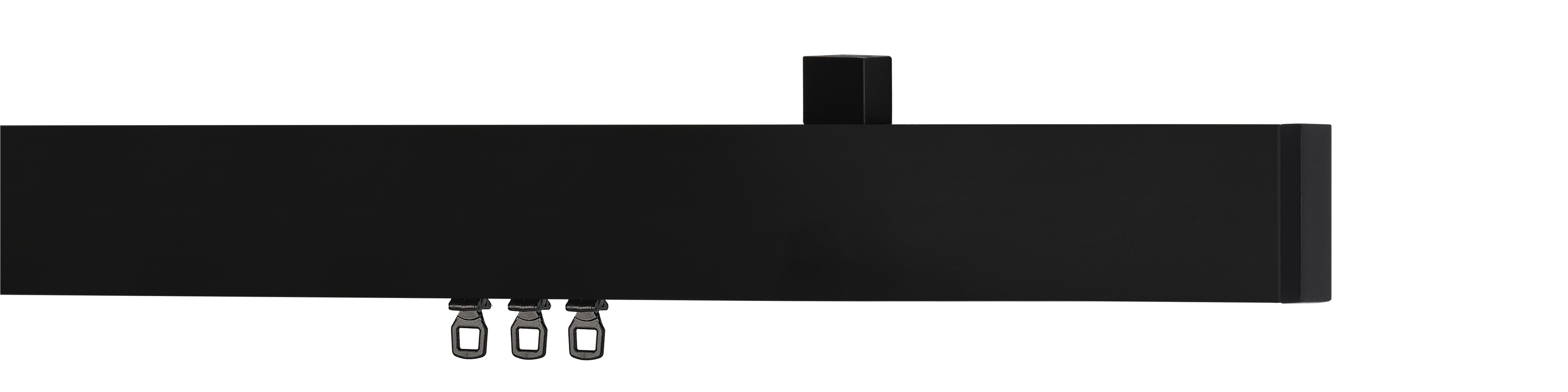 Büsche TECDOR 40x17 mm Deckenmontage 15 in Farbe 157 schwarz matt