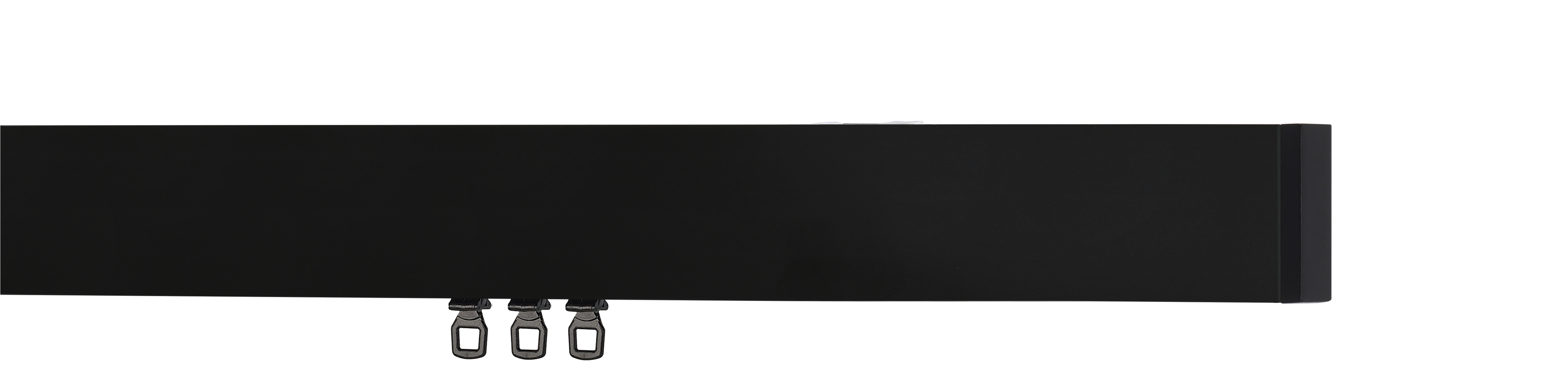 Büsche TECDOR 40x17 mm Deckenmontage 20 in Farbe 157 schwarz matt