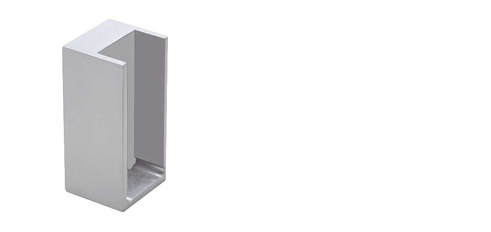 links Wandlager; für Rechteckprofil