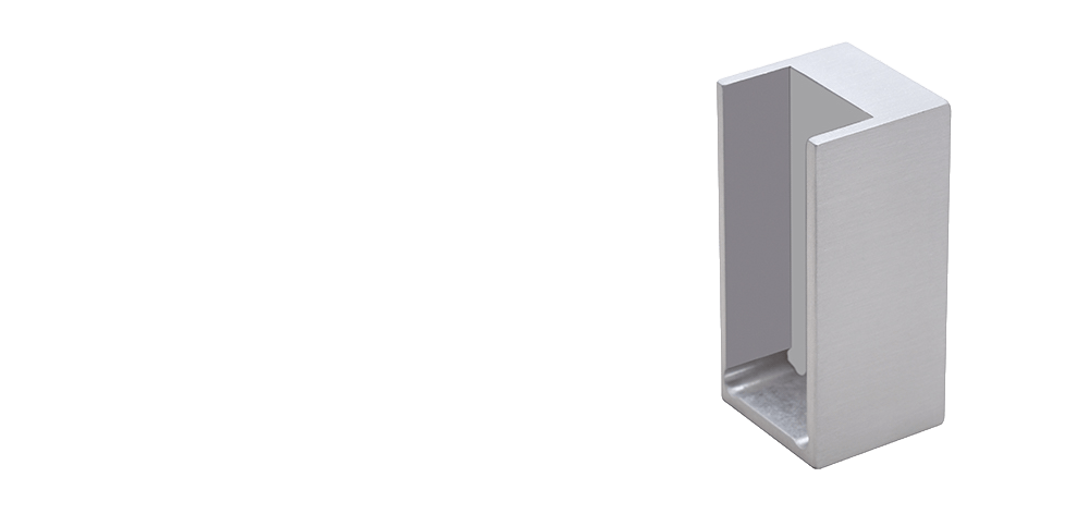 rechts Wandlager; für Rechteckprofil