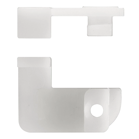 Büsche 11590-10 Spannriegel 3 mm; 1-läufig, für Profile