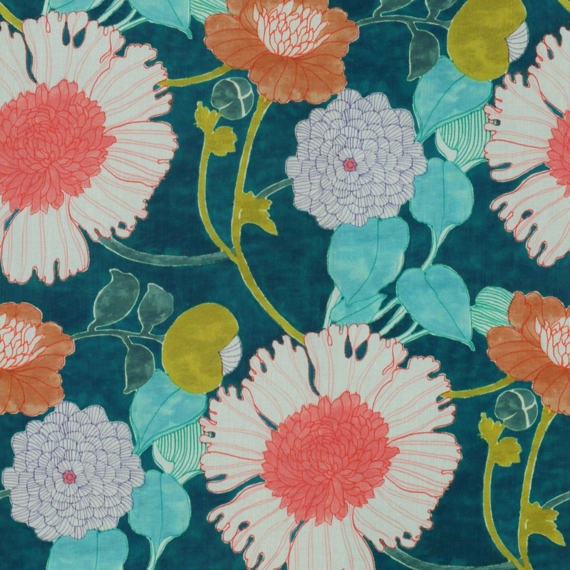 Stoff Flaneur 1051 mit Beschwerungsband-865 von Ado Goldkante