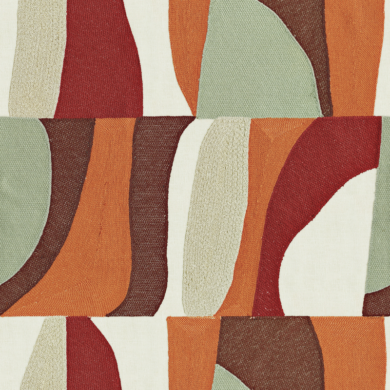 Stoff Caribou 2603-533 von Ado Goldkante