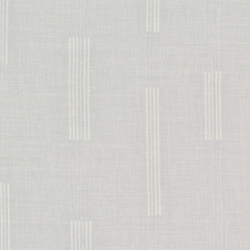 Stoff Pure White Tiles-110 von Ado Goldkante