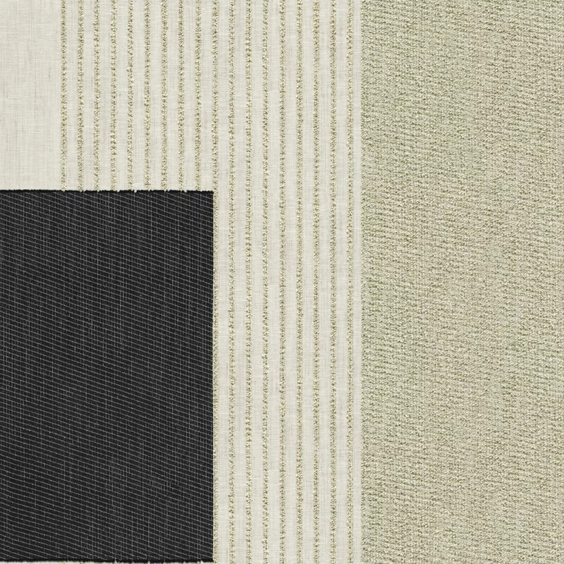 Stoff Momentum 3313 mit Beschwerungsband-935 von Ado Goldkante