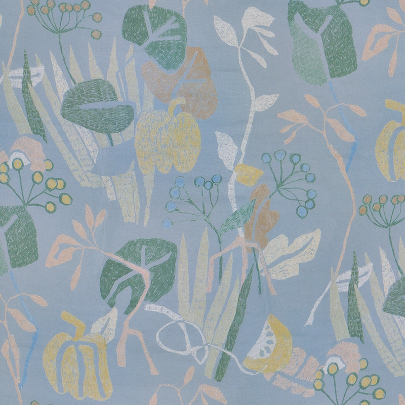 Stoff Dip into the green 8014-683 von Ado Goldkante