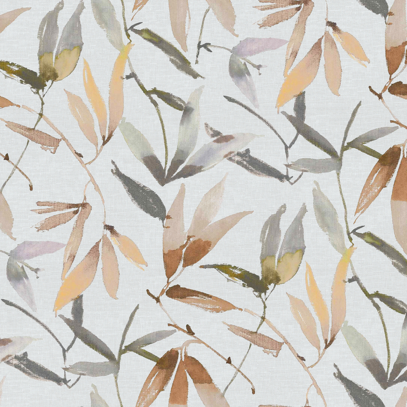 Stoff Swaying Leaves FR RE 8019-371 von Ado Goldkante