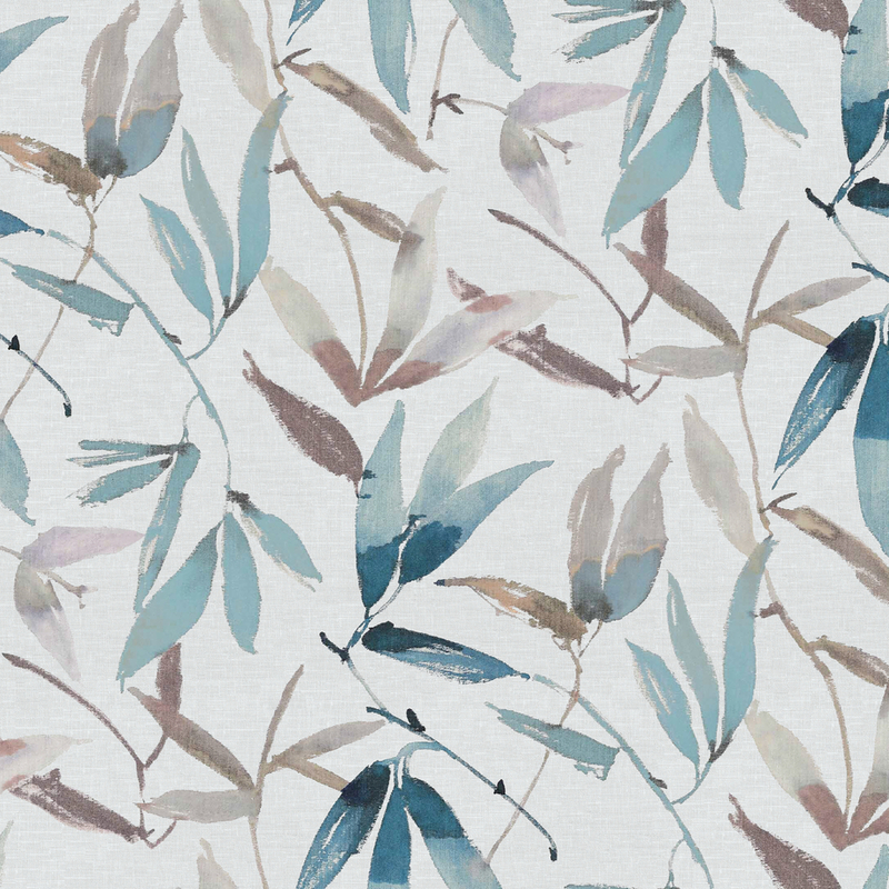 Stoff Swaying Leaves FR RE 8019-662 von Ado Goldkante
