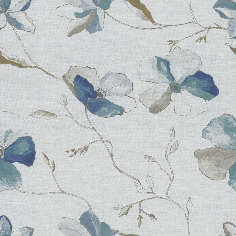 Stoff Anemone 8203 mit Beschwerungsband-164 von Ado Goldkante