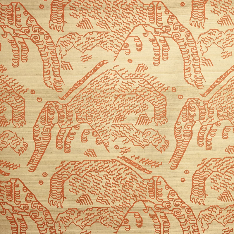 Stoff Tiger Silk-003 von Dedar
