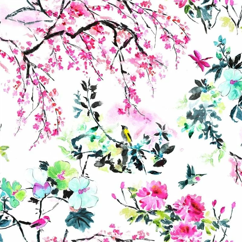 Stoff Chinoiserie Flower FDG2303/01 von Designers Guild