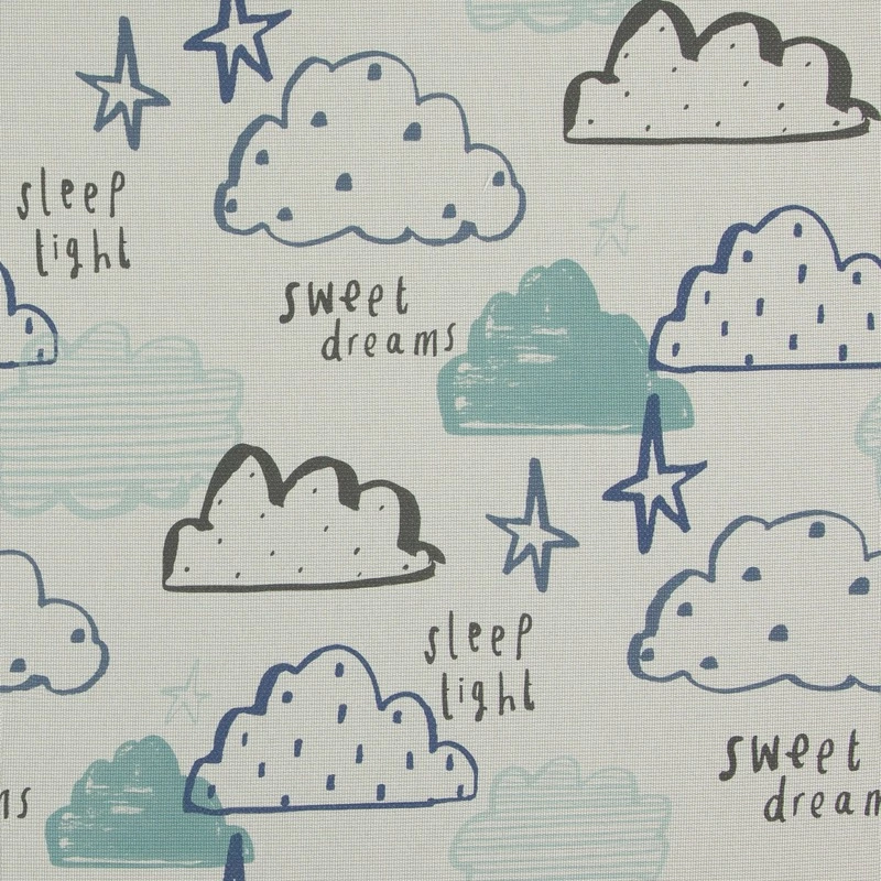 Stoff Cloud Recycle-43 von House of Happiness