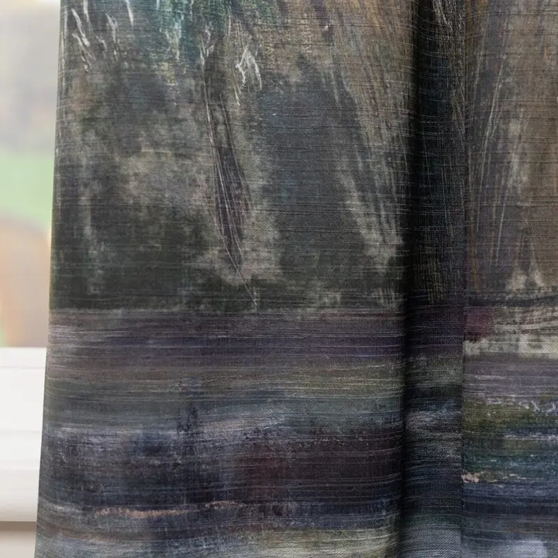 Stoff Impasto-4 von House of Happiness