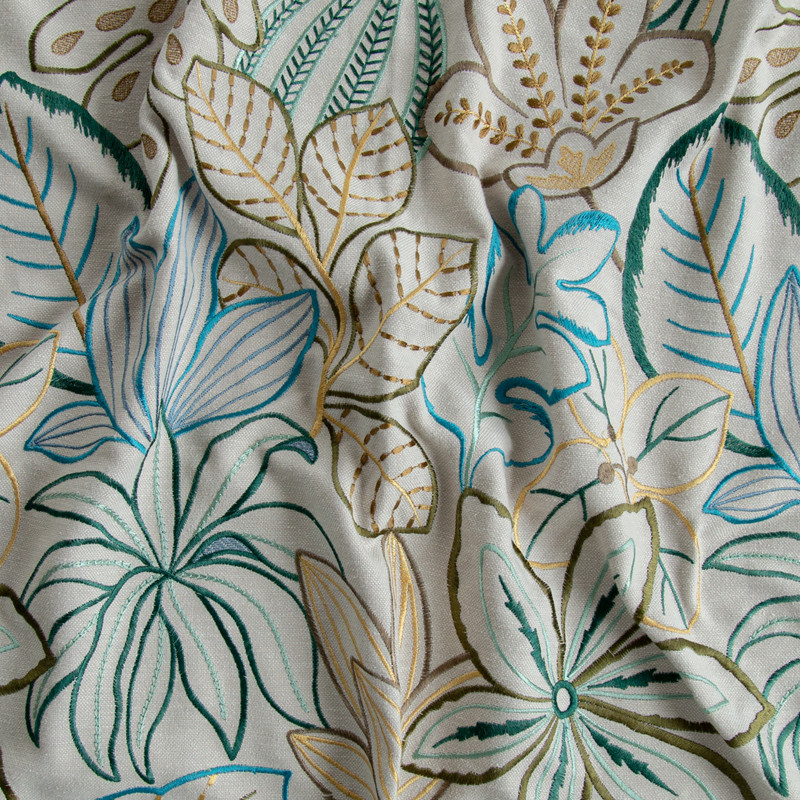 Stoff RE-Leaf 4013-4013-22 von Fuggerhaus