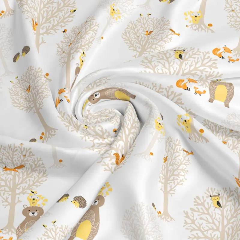 Stoff Little Forest 4750-4750-18 von Indes
