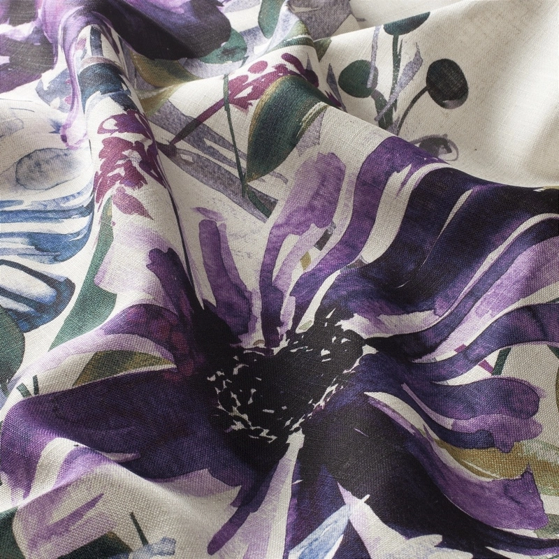 Stoff Flowers Of Paradise CH2721/080 von Chivasso