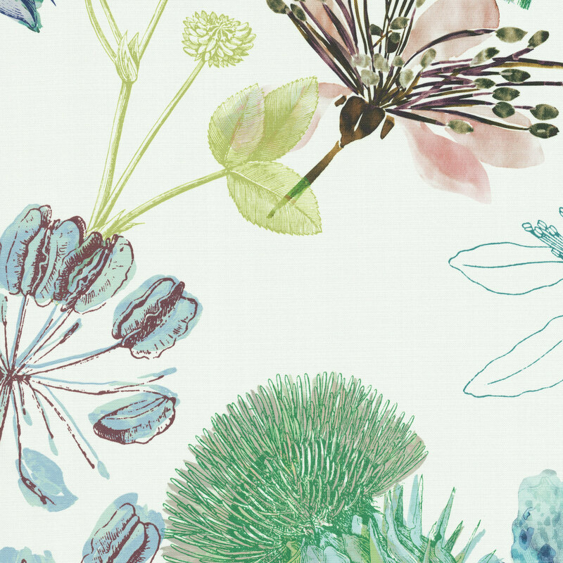 Stoff Fiore-u-0041 von Kendix