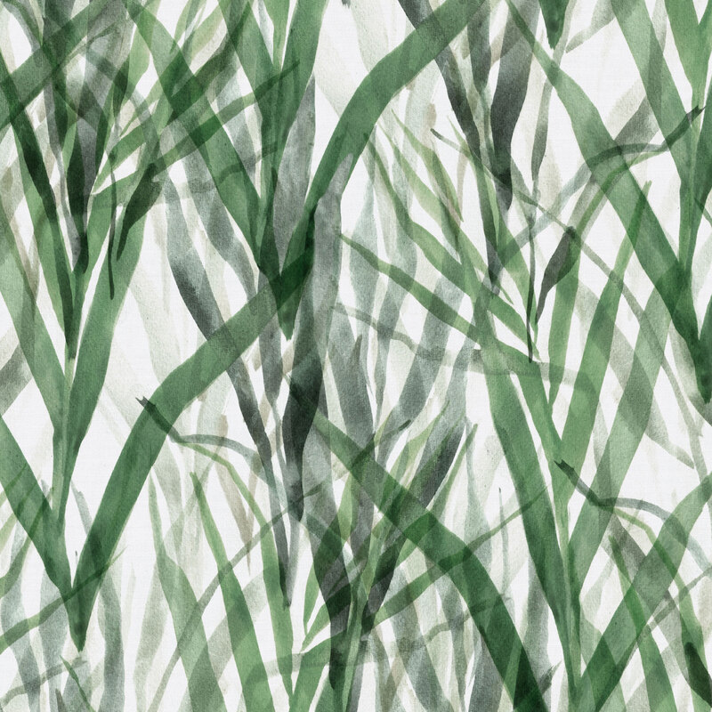 Stoff Botanical-Grass-U-0085 von Kendix