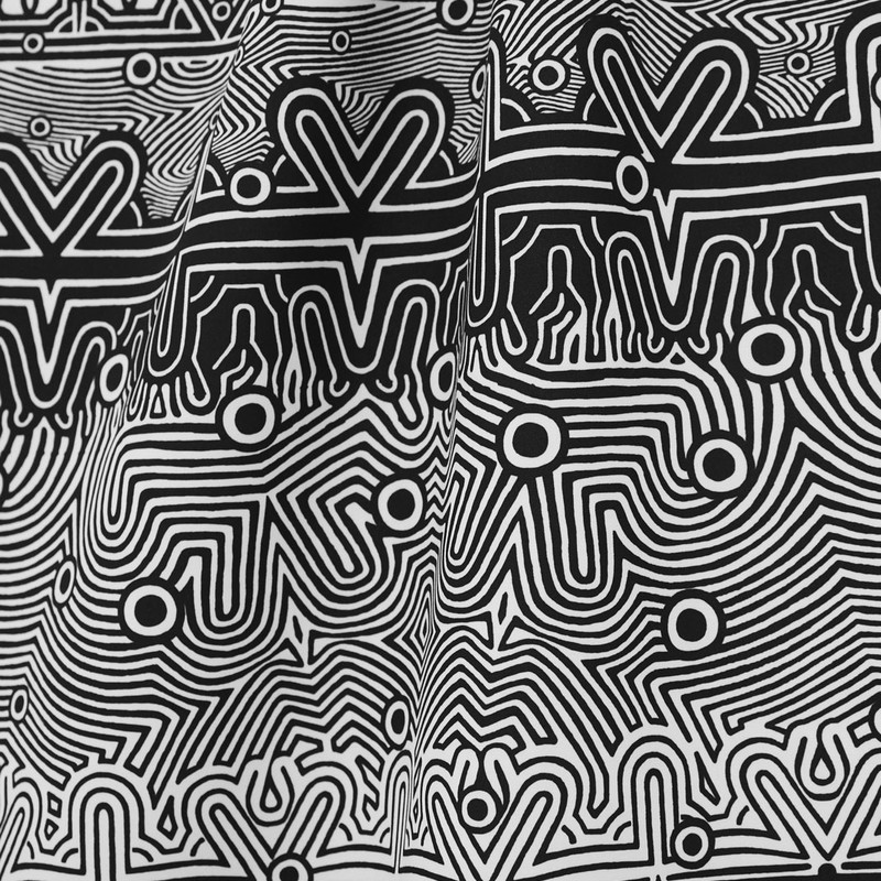Stoff Labyrinthe 3454-01 von Jean Paul Gaultier