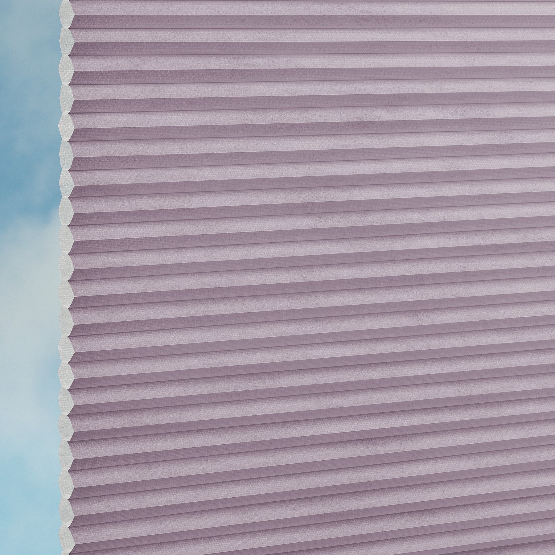 Doupli Wabenplisseestoff Unix Duotone 12E02