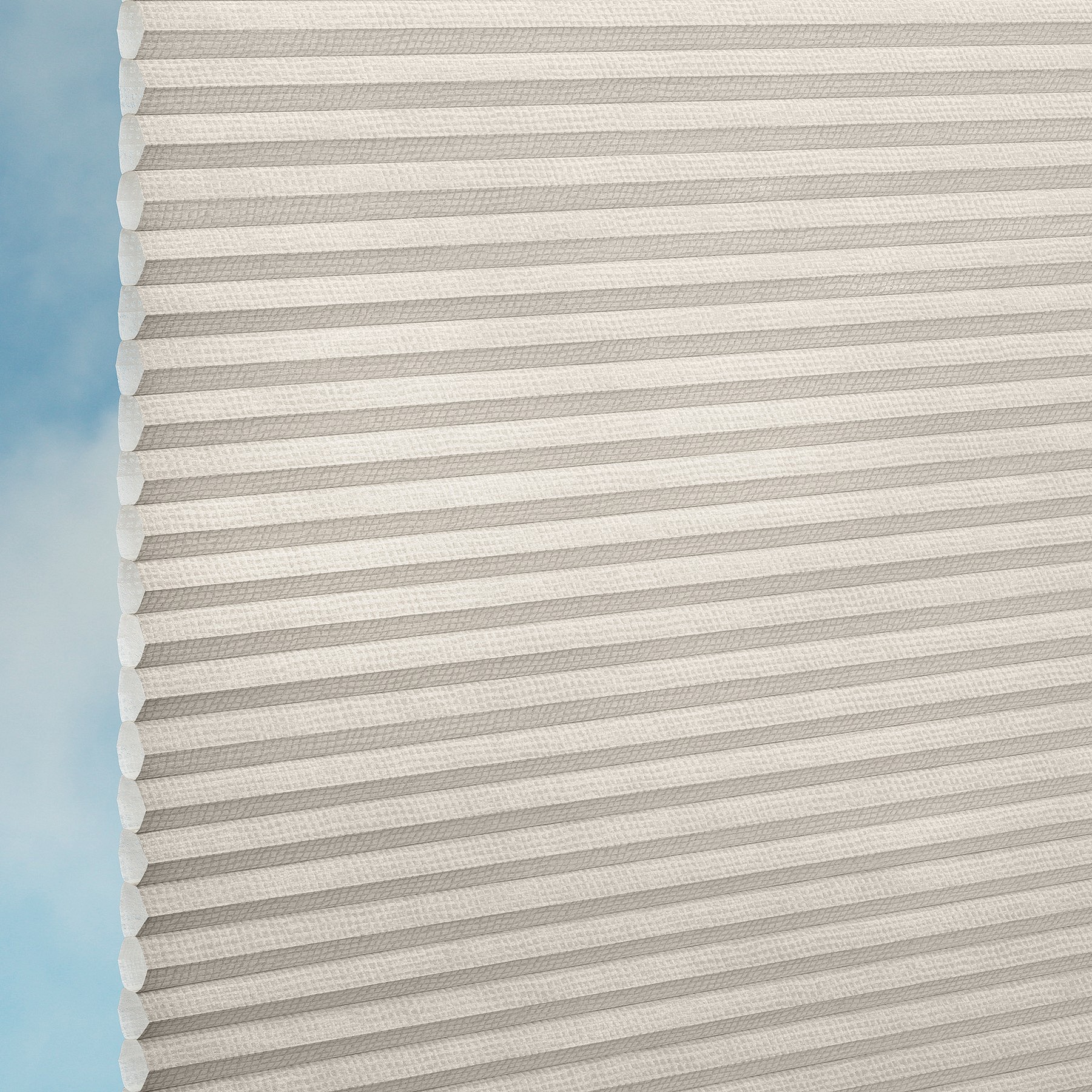 Doupli Wabenplisseestoff Linen Duotone 16H04