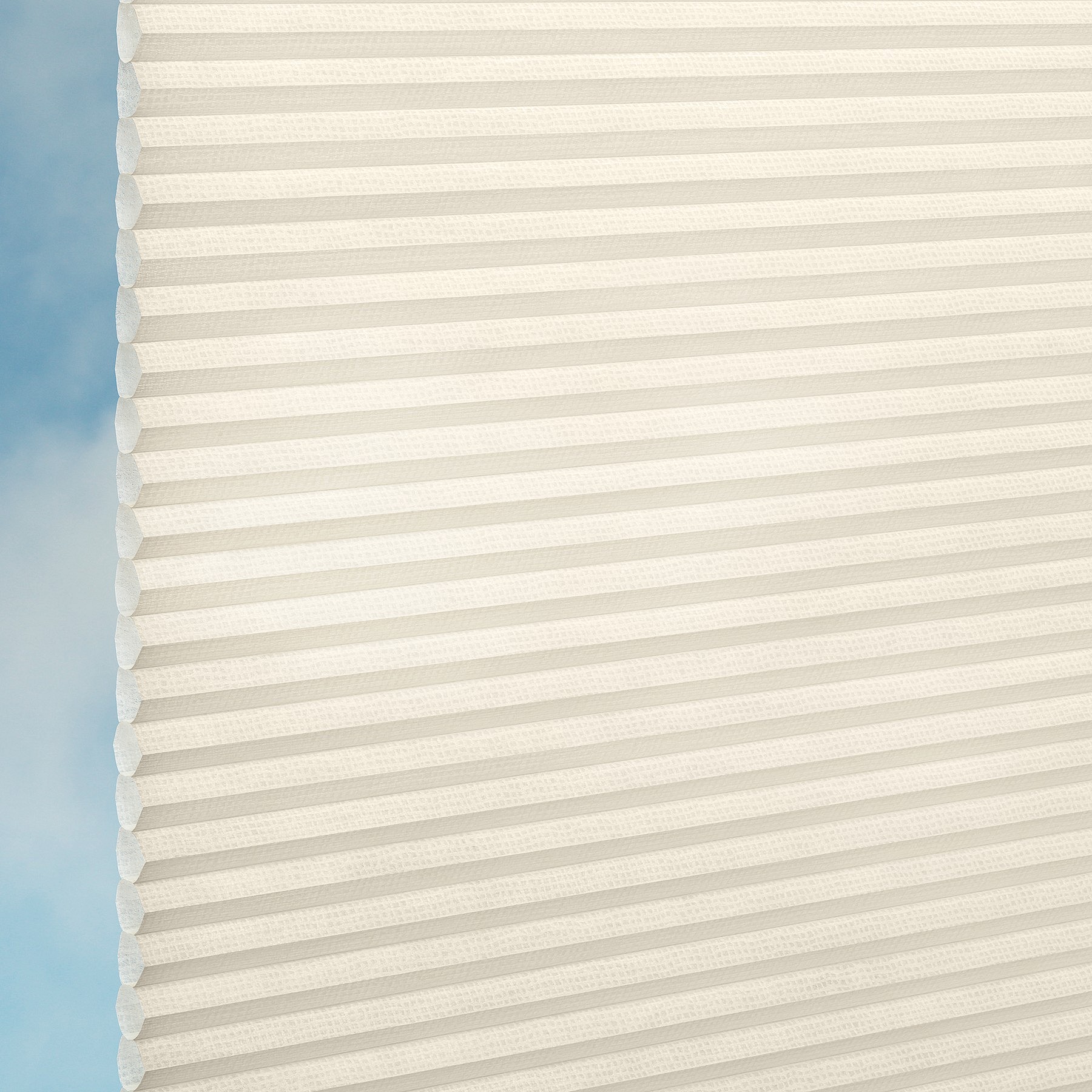 Doupli Wabenplisseestoff Linen Duotone 16H06