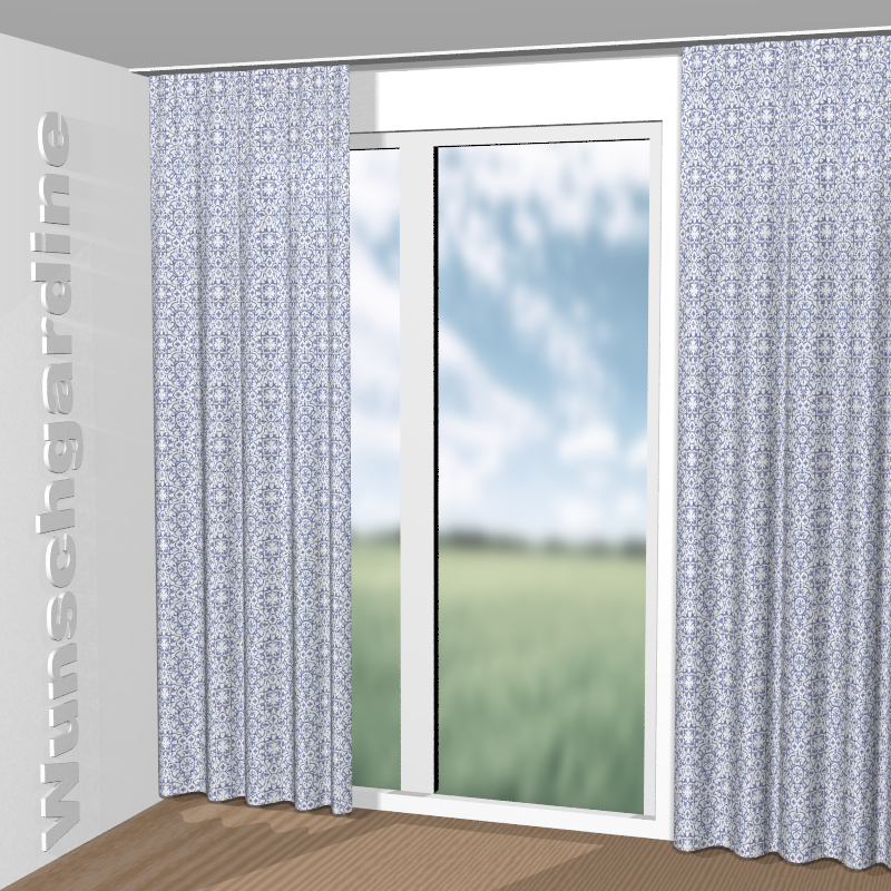 gekräuselt aus Azulejo JA8100-050