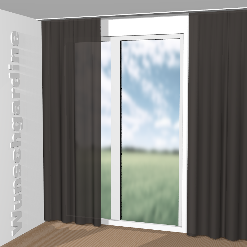 gekräuselt aus Black Moon JA6185-095