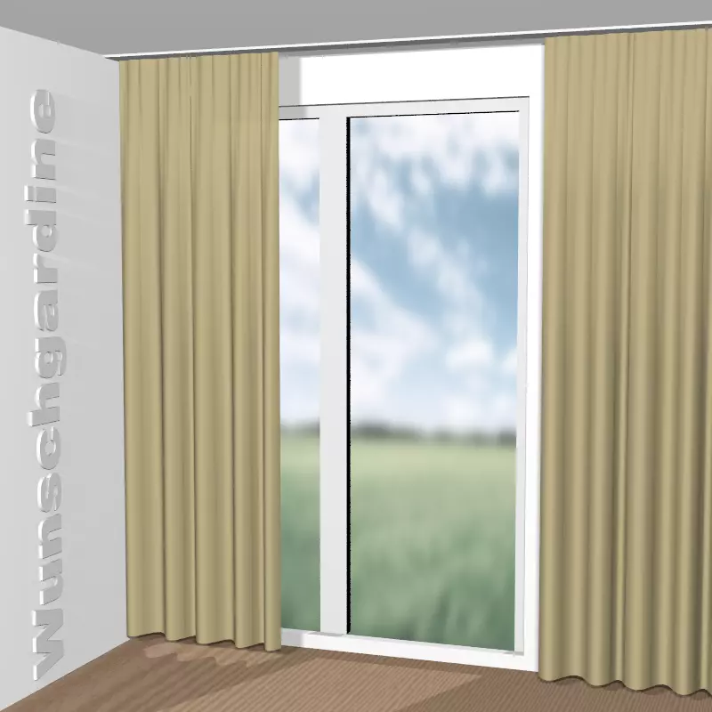 gekräuselt aus Chintz 1-6823-035