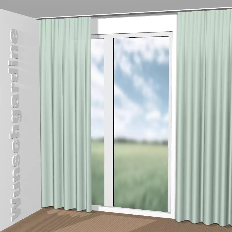 gekräuselt aus Chintz 1-6823-082