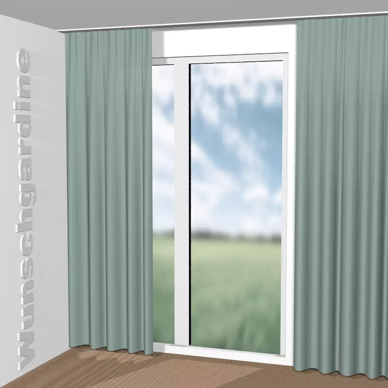 gekräuselt aus Chintz 1-6823-180