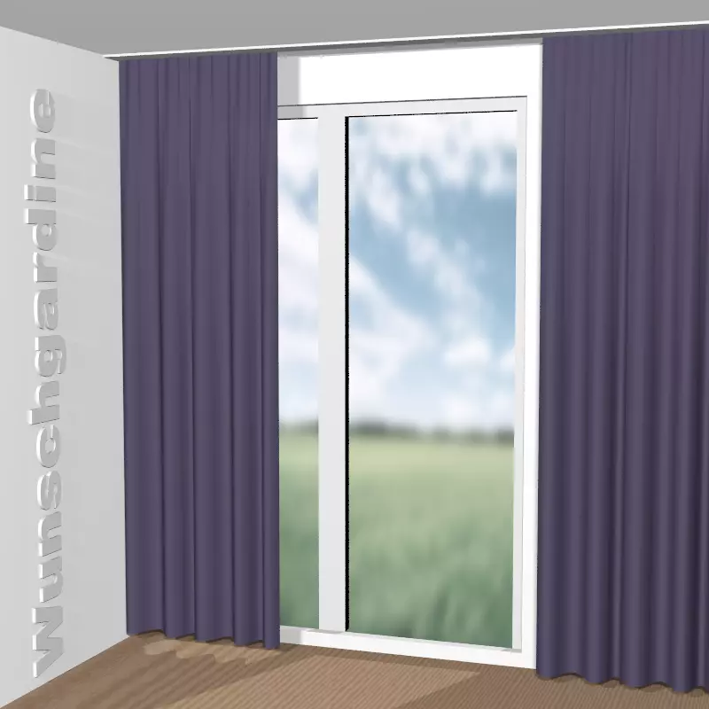 gekräuselt aus Chintz 1-6823-183