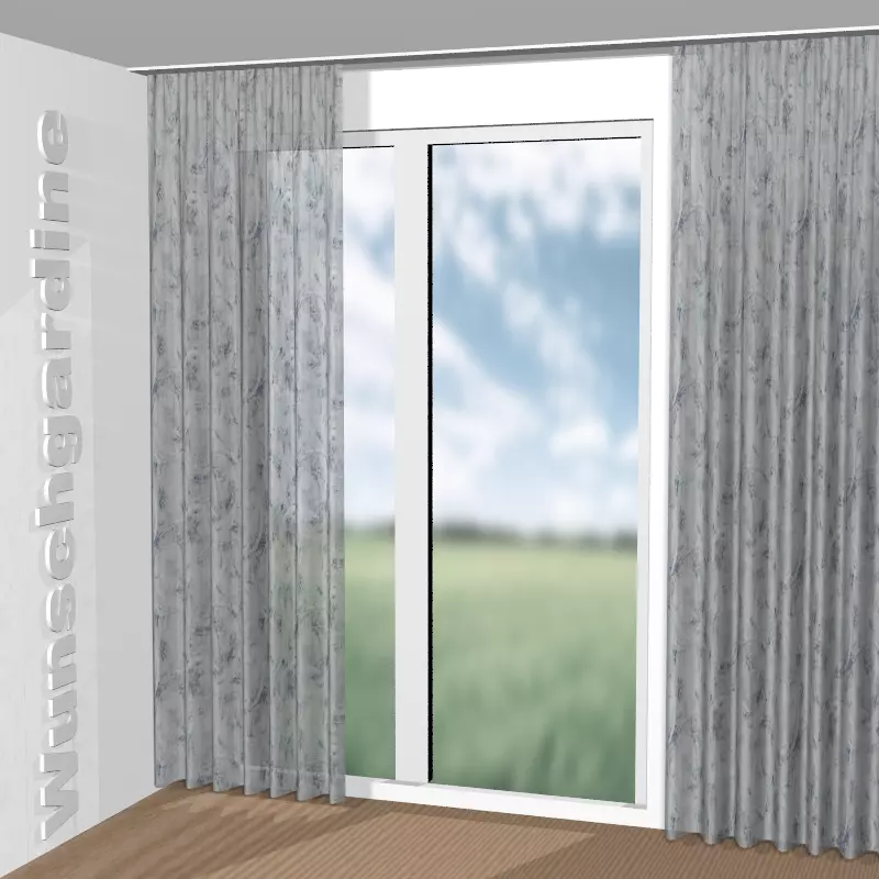 gekräuselt aus Cloud Dancer CH3066/050