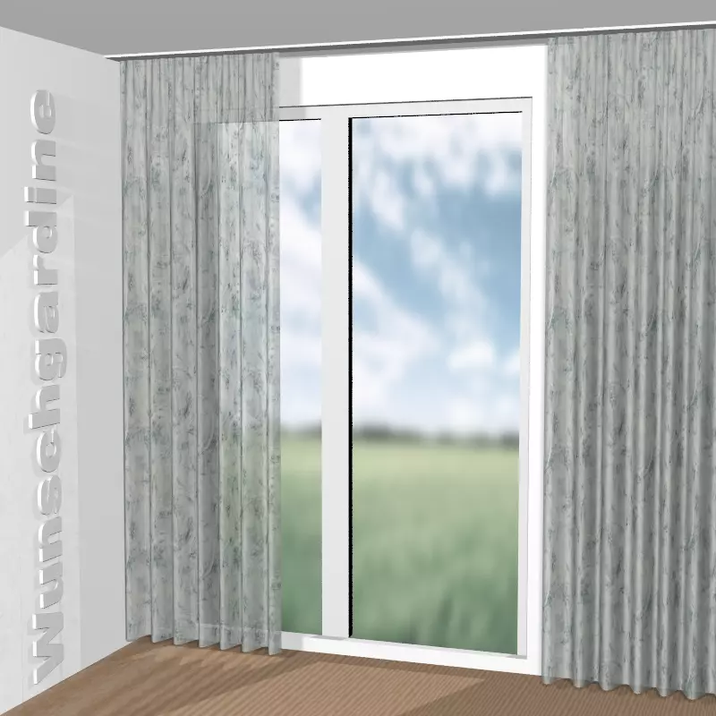 gekräuselt aus Cloud Dancer CH3066/080