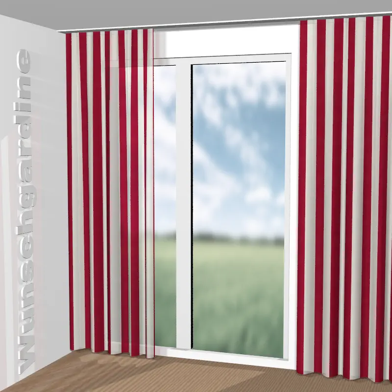 gekräuselt aus Colour Stripe JA7120-010