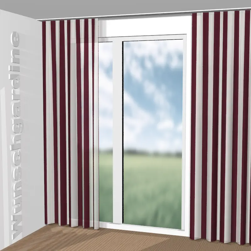 gekräuselt aus Colour Stripe JA7120-011