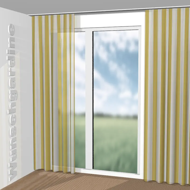 gekräuselt aus Colour Stripe JA7120-030