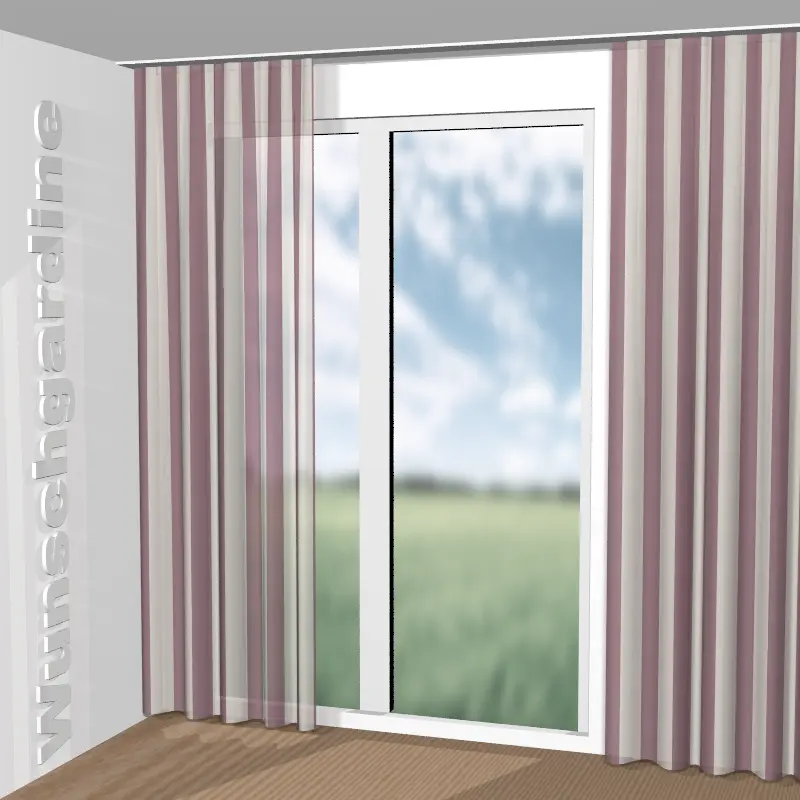 gekräuselt aus Colour Stripe JA7120-062