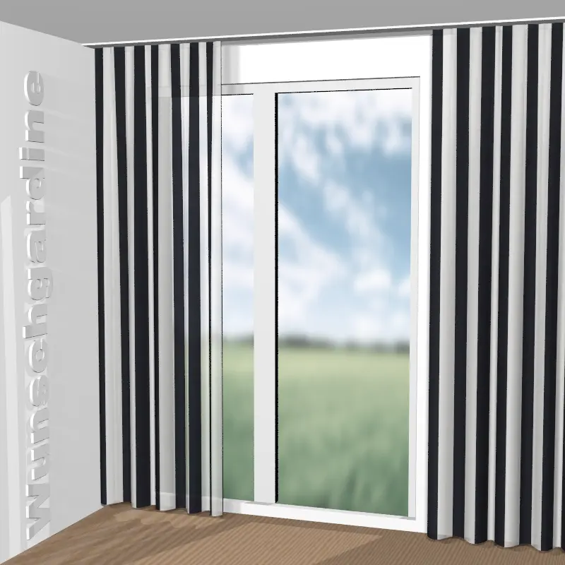 gekräuselt aus Colour Stripe JA7120-094