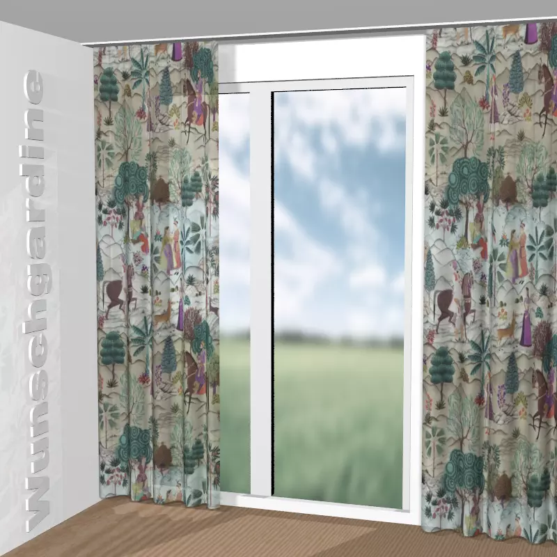 gekräuselt aus Fabulous World CH3118/091