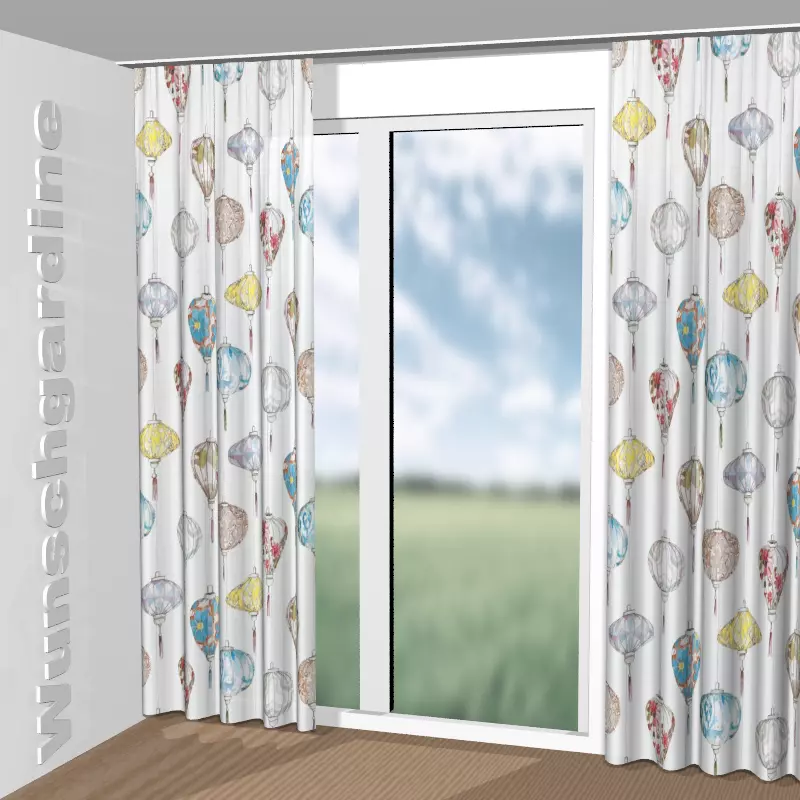 gekräuselt aus Lampions 1-8842-070