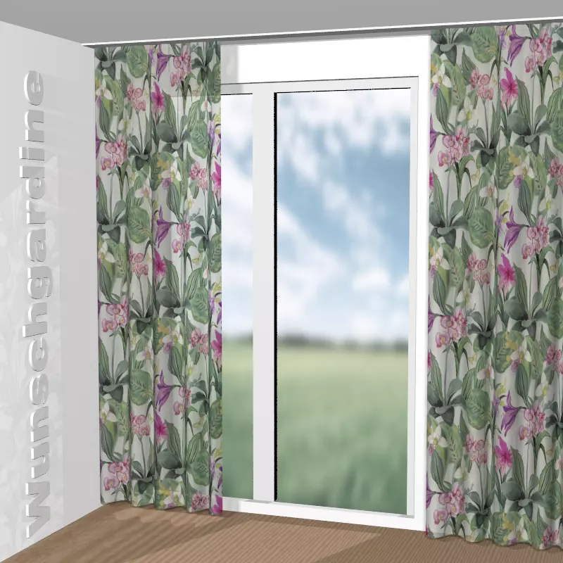 gekräuselt aus Orchid JA8034-061