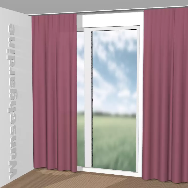 gekräuselt aus Rosy Linen CA1256/066