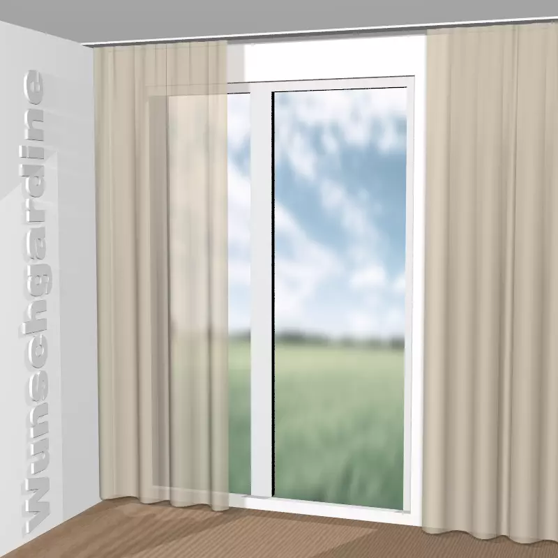 gekräuselt aus Sarah Eco JA6138-021