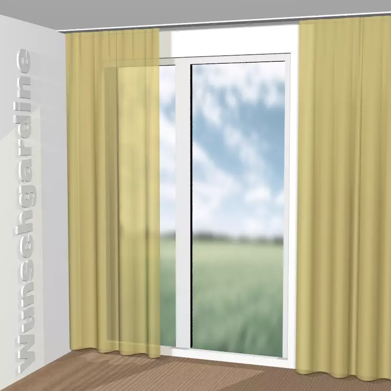 gekräuselt aus Sarah Eco JA6138-042